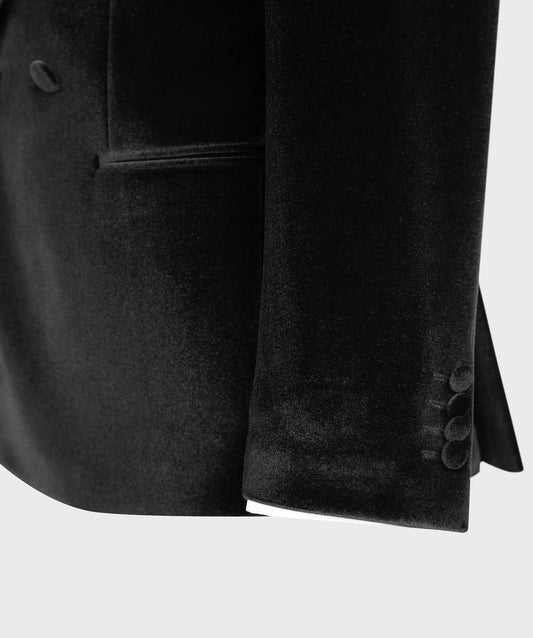 Midnight Black Velvet Tuxedo