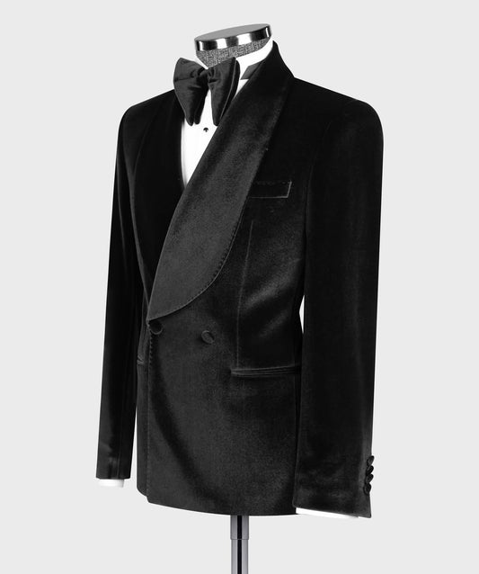 Midnight Black Velvet Tuxedo