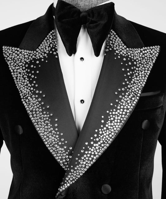 Imperial Ivory Brocade Tuxedo